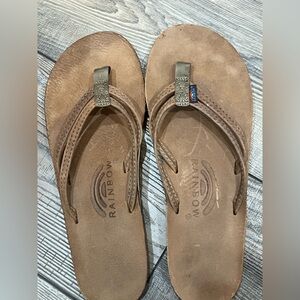 Rainbow Tan Sandals